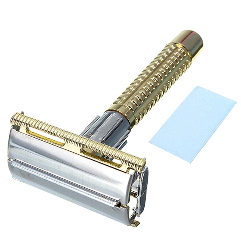 Product Introduction of Manual Shaver For Men Classic Stainless Steel Safety Razor Shaver With Brush And Box P7F3 18