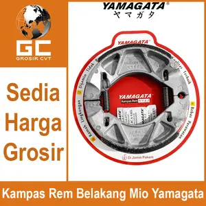 Kampas Rem Tromol Belakang Yamaha Mio Fino Aerox X Ride M3 Soul GT Jupiter MX Vixion Freego Gear Yamagata