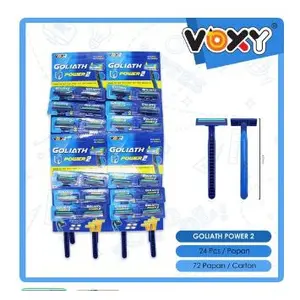 6 PCS CUKUR KUMIS JENGGOT