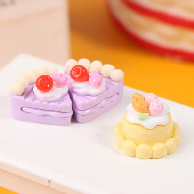 Mô Hình Thực Phẩm Giả Bánh Mini, 10 Cái, Vật Thu Nhỏ Phụ Kiện Trang Trí, Thích Hợp Cho Nhà Búp Bê, Vật Phẩm Trang Trí 5