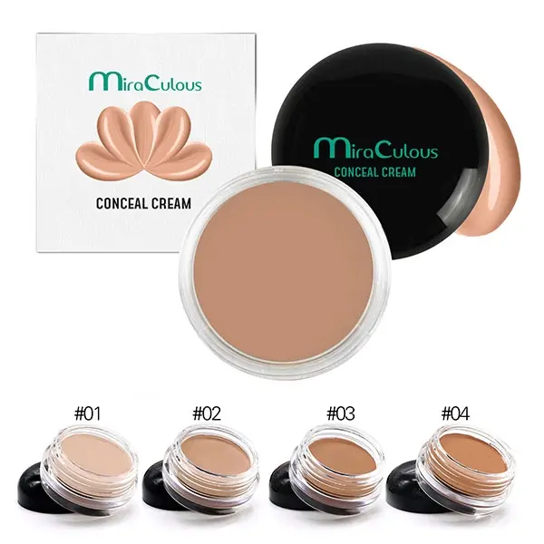 Kem Che Khuyết Điểm MiraCulous Conceal Cream D390 Cosmetic Mỹ Phẩm Nữ Trang Điểm Women