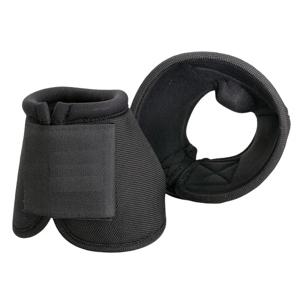 Classic Horse Bell Boot Anti Washable Maximum Protection and Comfort Tear Resistant Horse Hoof Guard Bowl for Pair Equestrian Equipment