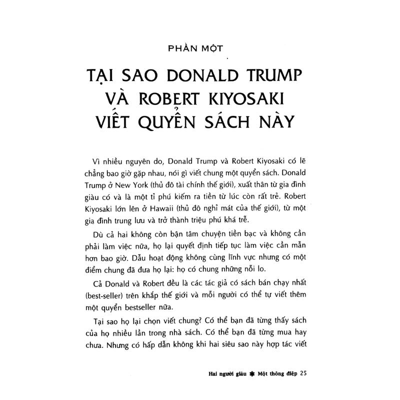 Sách - Tại Sao Chúng Tôi Muốn Bạn Giàu ( Donald Trump ) - TRE 3