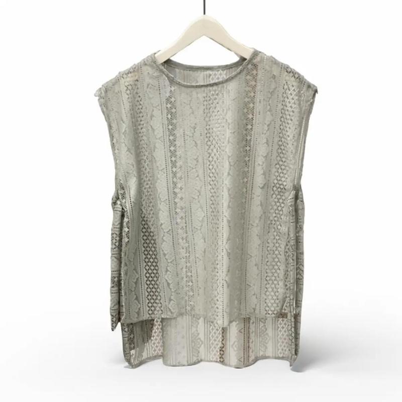 outer burkat tanpa lengan vest brokat premium Lace Burkat Rompi Wanita ...