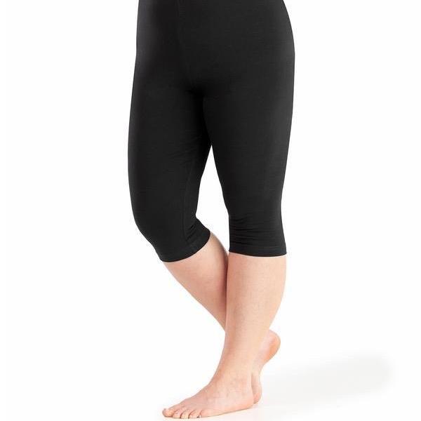 PASTELINK - LEGGING HITAM FULL COTTON!! 3