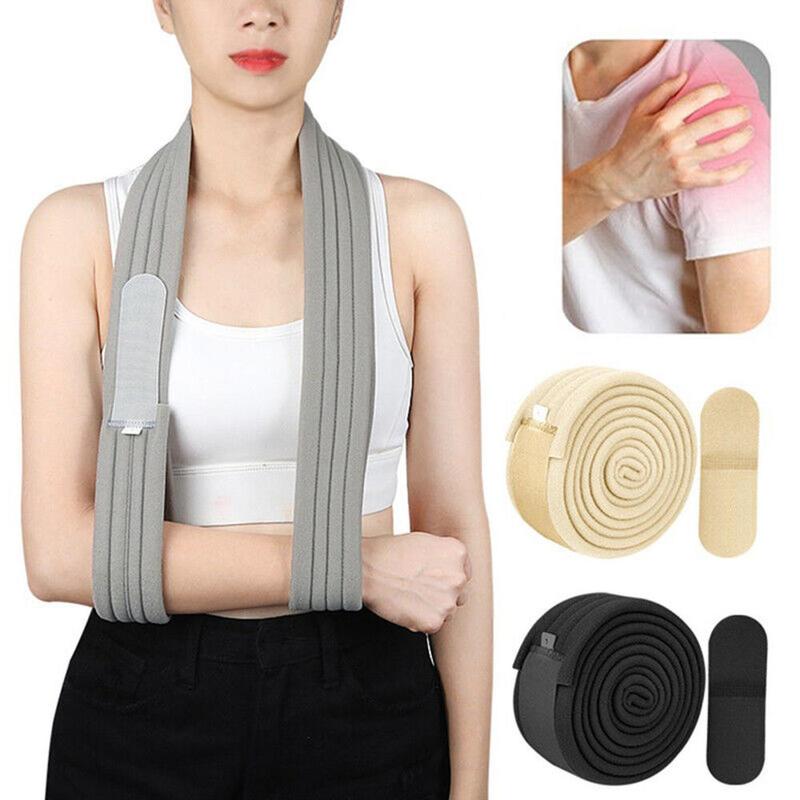 Dây Đeo Cố Định Cánh Tay Có Thể Cắt Được, Không Hạn Chế, Có Thể Điều Chỉnh, Thoáng Khí, Dây Đeo Cố Định Vai, Đồ Bảo Hộ, Unisex, Dây Đeo Hỗ Trợ Cánh Tay Cho Phần Trên 0
