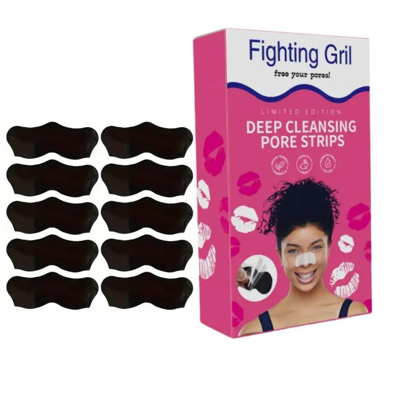 Deep Cleansing Nose Strips, Gentle Cleaning Pore Strips, Daily Cleansing Nose Strips, Facial Skin Care Products for Women & Men 0