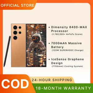 TENO POVA 6 5G 8/256GB Baterai 7000mAh & Fast Charge HP Baterai Monster Extreme Smartphone Daya Tahan Luar Biasa, Charging 65W, Tombol Gaming Shoulder, untuk Gaming & Streaming Marathon 7