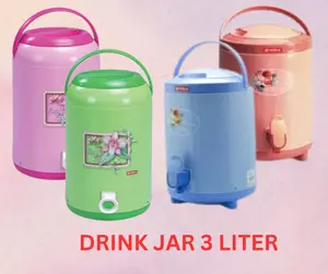 DRINK JAR TEMPAT AIR MINUM DINGIN/PANAS 3 LITER LION STAR