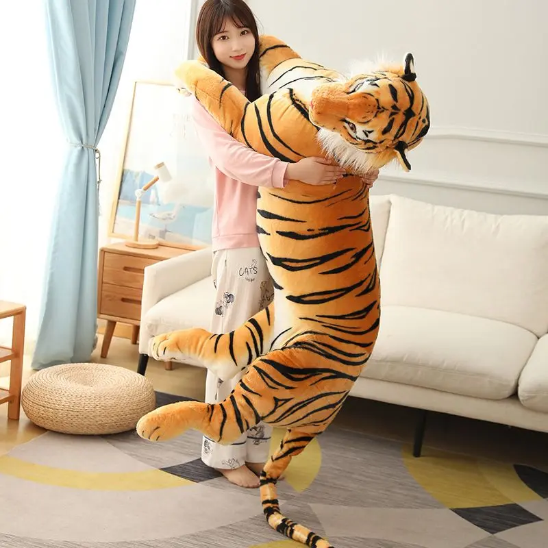 Búp Bê Đồ Chơi Nhồi Bông Hình Hổ Lớn, Mô Phỏng, Ragdoll, Linh Vật Năm Con Hổ, Con Hổ Bắc Kinh, Con Hổ Siberia, Gối Búp Bê, Phát Hành Năm 2024 2