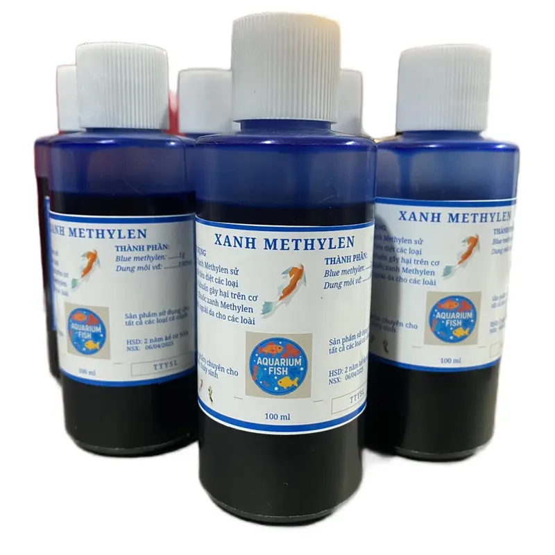 Xanh Methylen 100ml Khử Trùng Nước Cho Cá Cảnh 4