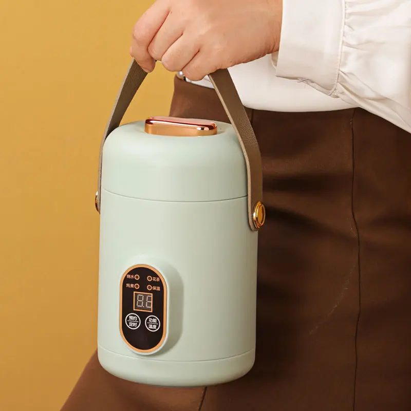 Multifunctional Health Care Electric Stew Cooker Mini Portable Electrothermal Cup Office Small Porridge Soup Electric Stew Pot