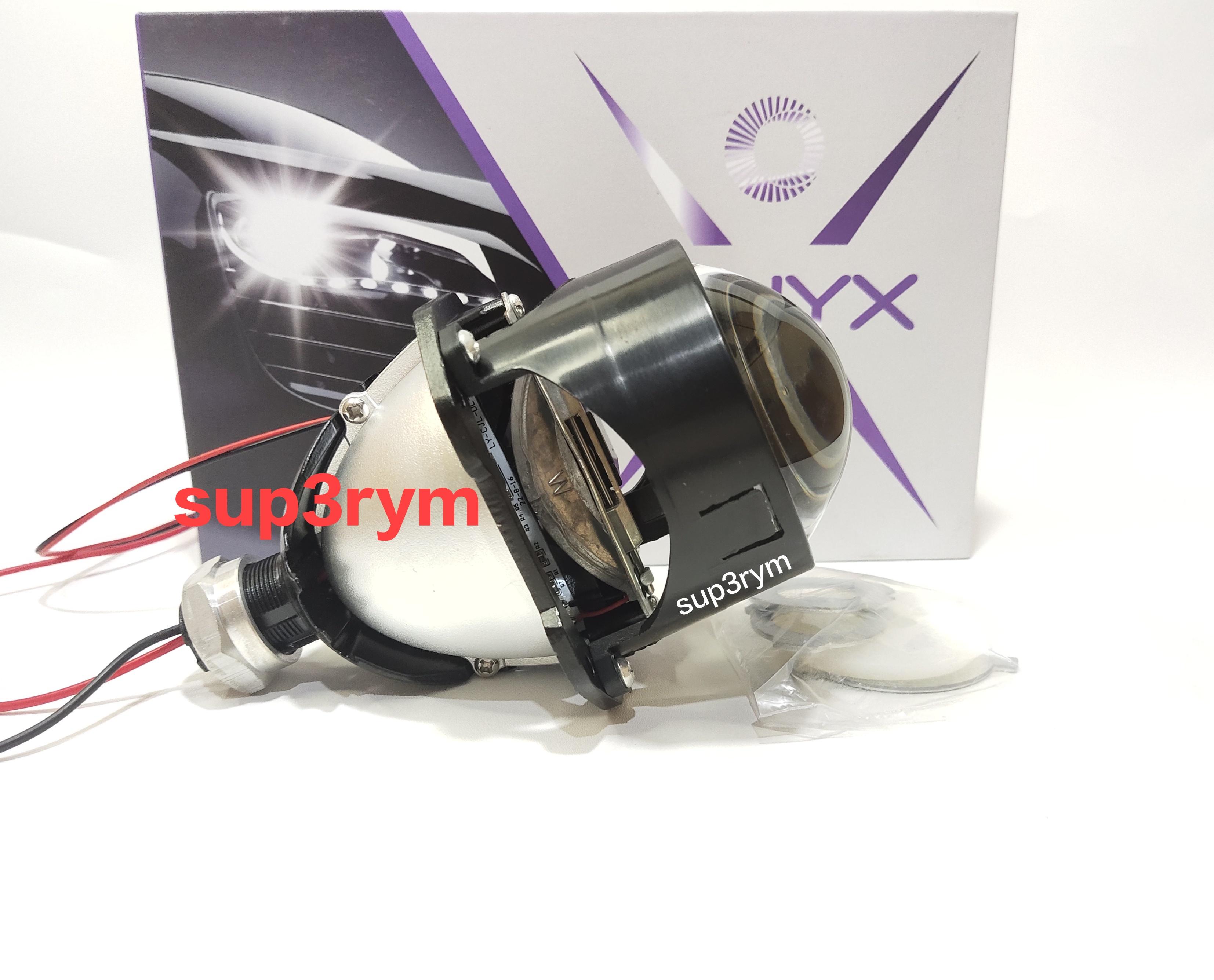 Lampu utama LED BILED Vinyx P3 Projector 2.5inc Cahaya flat putih