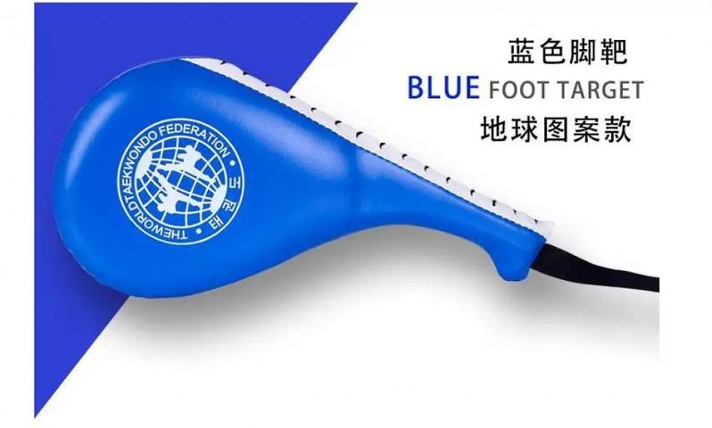 Product Introduction of Taekwondo Kick Pad Target Karate Boxing Kids Training Practise Leather Hitting Target Safety Fitness Equipment 16