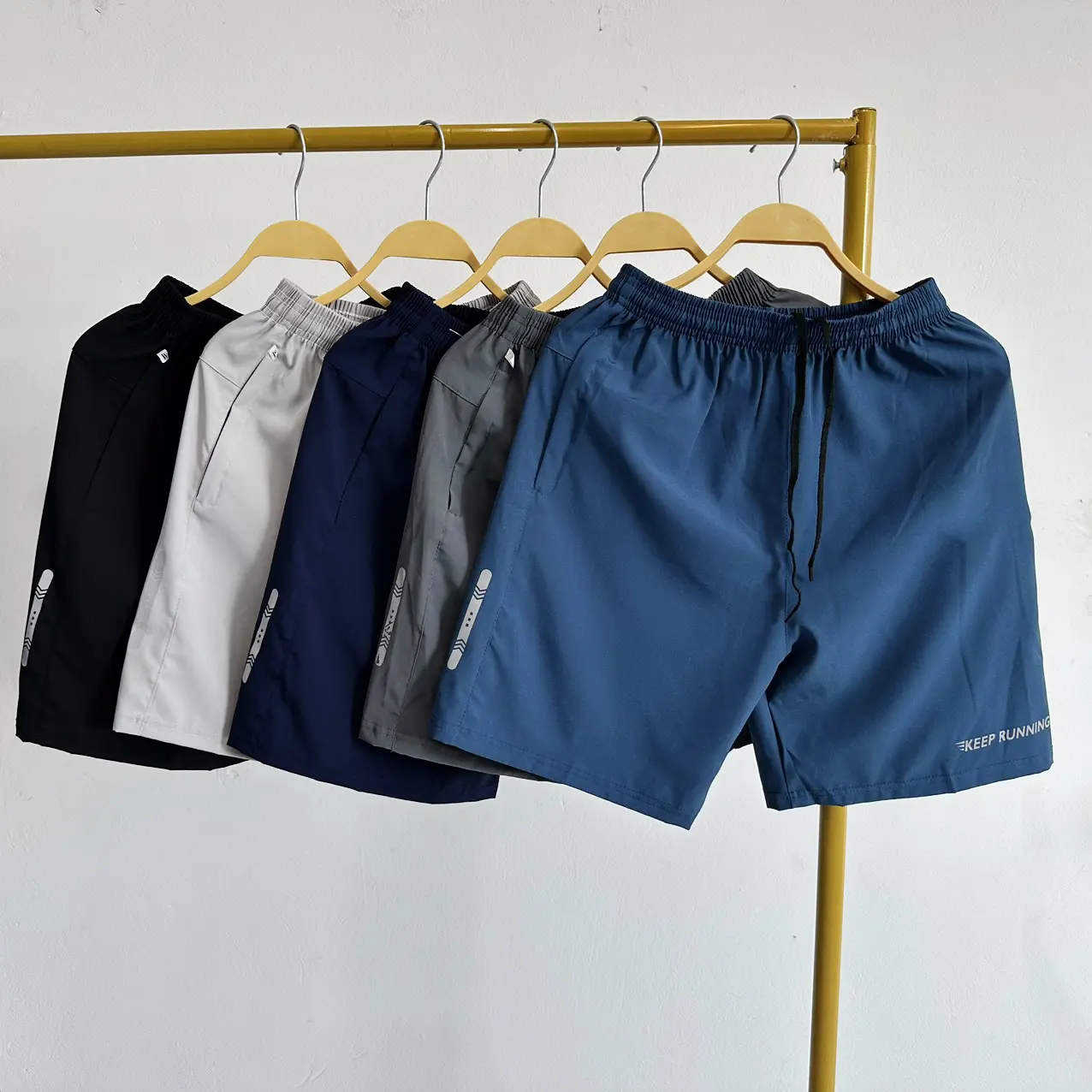COMBO 3,4,5 Quần short thể thao vải gió dày đẹp, co giãn, túi 2 bên có khóa kéo