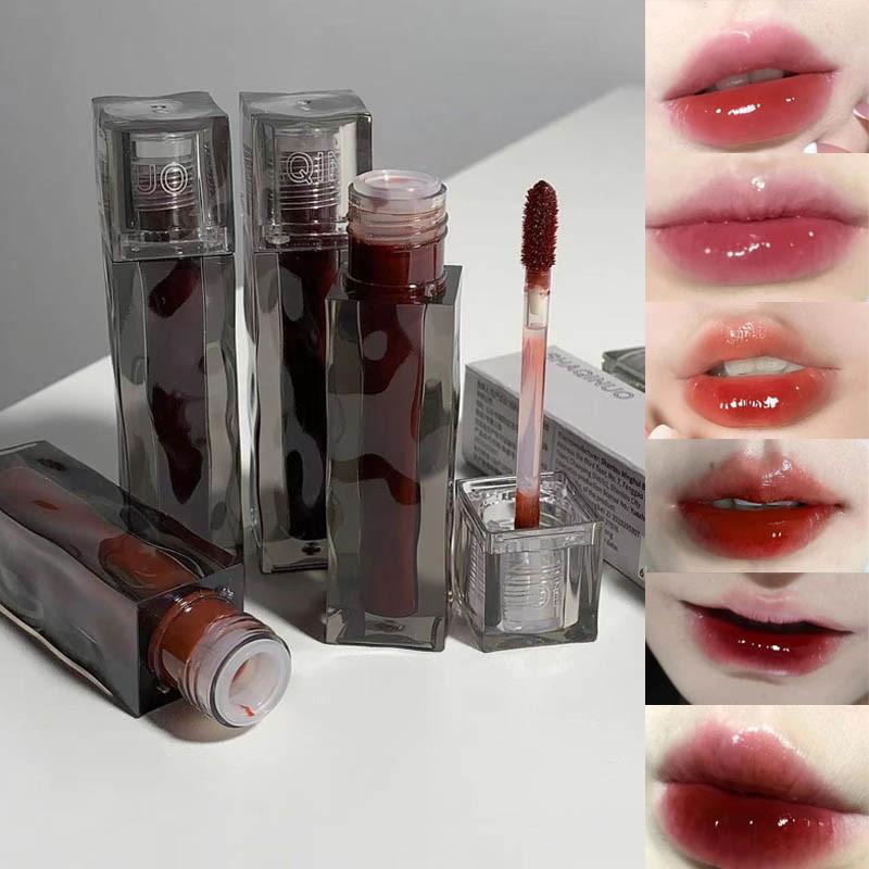 Son Kem Bóng, Son Bóng, Son Kem, Trang Điểm Làm Đẹp Môi, Vết Bẩn, Nước, Gương Lấp Lánh, Ánh Ngọc Trai, Lì Nhung Màu Đỏ, Dưỡng Ẩm, Lâu Trôi, Tăng Cường Màu Sắc, Thích Hợp Cho Bút Chì Màu Khí, Màu Trắng Trơn