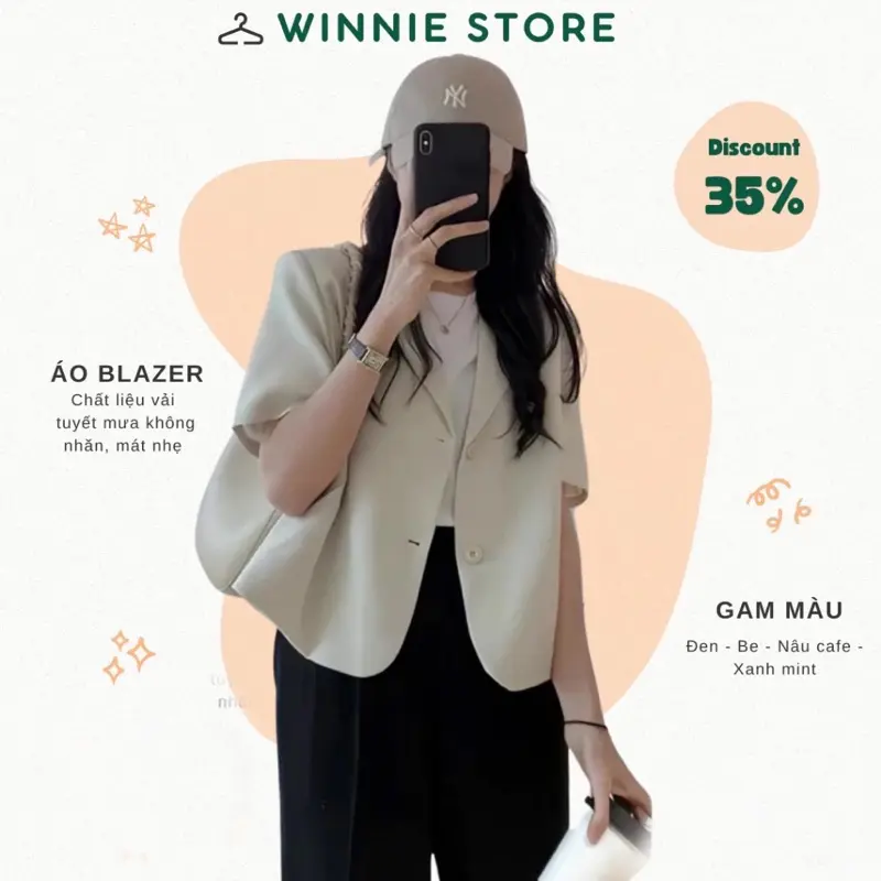 Áo Blazer phong cách Hàn Quốc