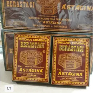 1 DOOS BEDAK DINGIN BERASTAGI ASTAGINA ISI 12PC
