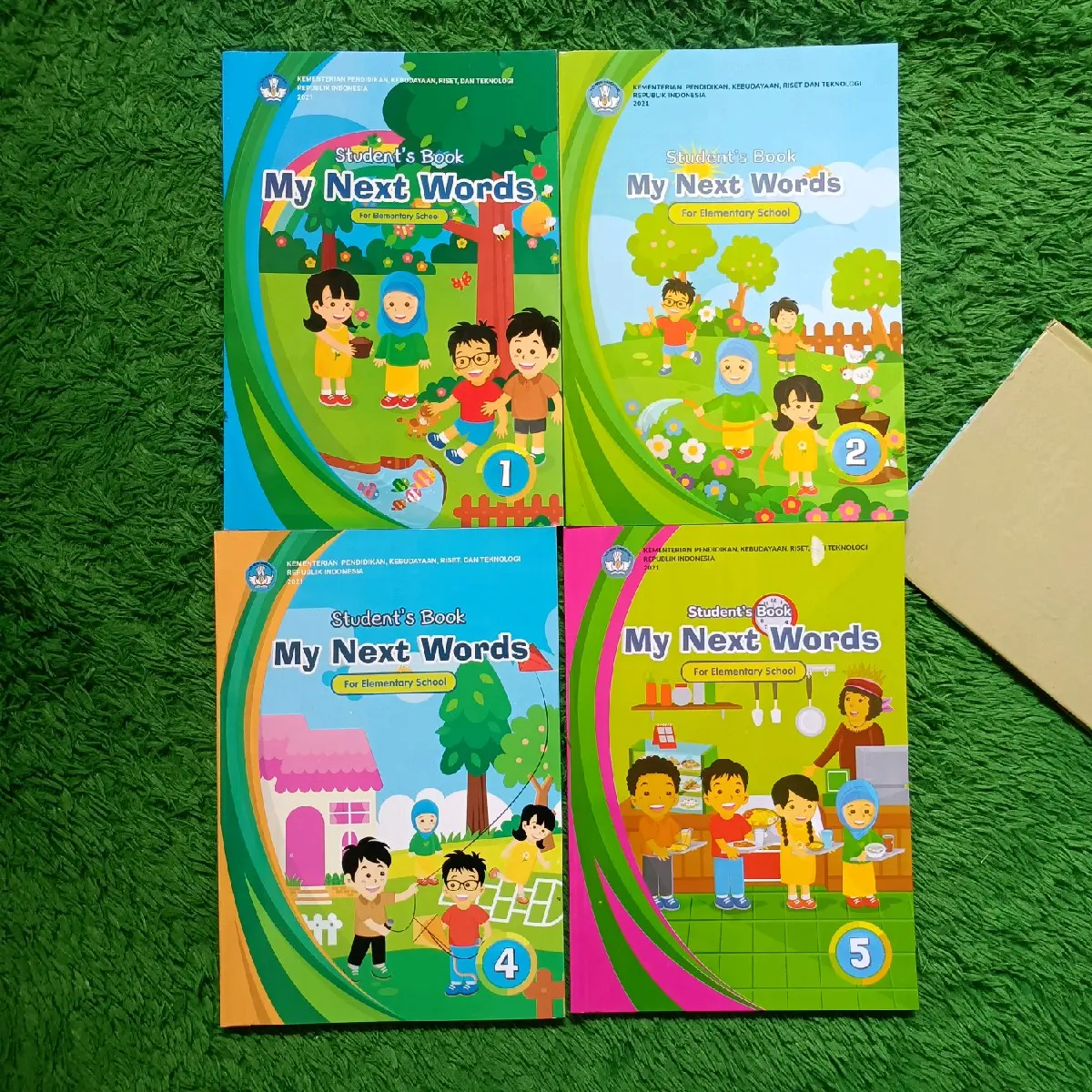 ORIGINAL BUKU BAHASA INGGRIS SD KELAS 1 2 4 5 STUDENT'S BOOK MY NEXT WORDS KURIKULUM MERDEKA