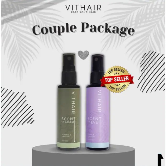 Vithair Smoothing Spray Scen Of Eve & Scen Of Adam Serum Rambut Pria Wanita Original
