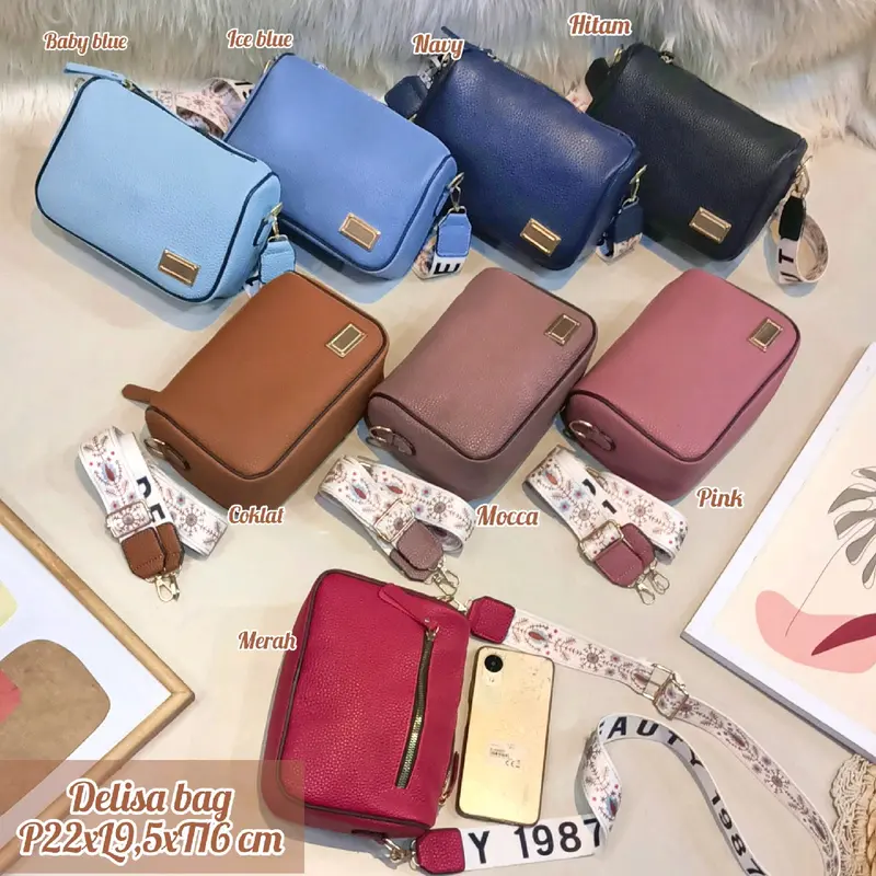 Istanatasindah Delisa Bag Tas Selempang Wanita Bahan Sunkist 2