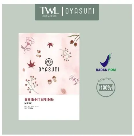 Oyasumi Sheet Mask / Mask Wajah