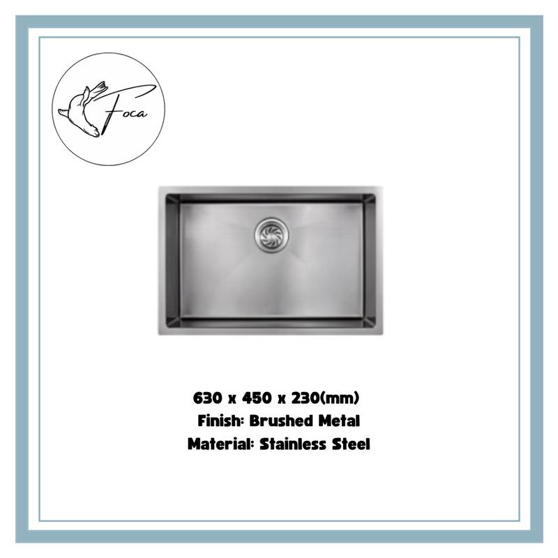 Product Introduction of Foca 630MM Brushed Metal Stainless Steel Sink FPL-BS-SW630S 0