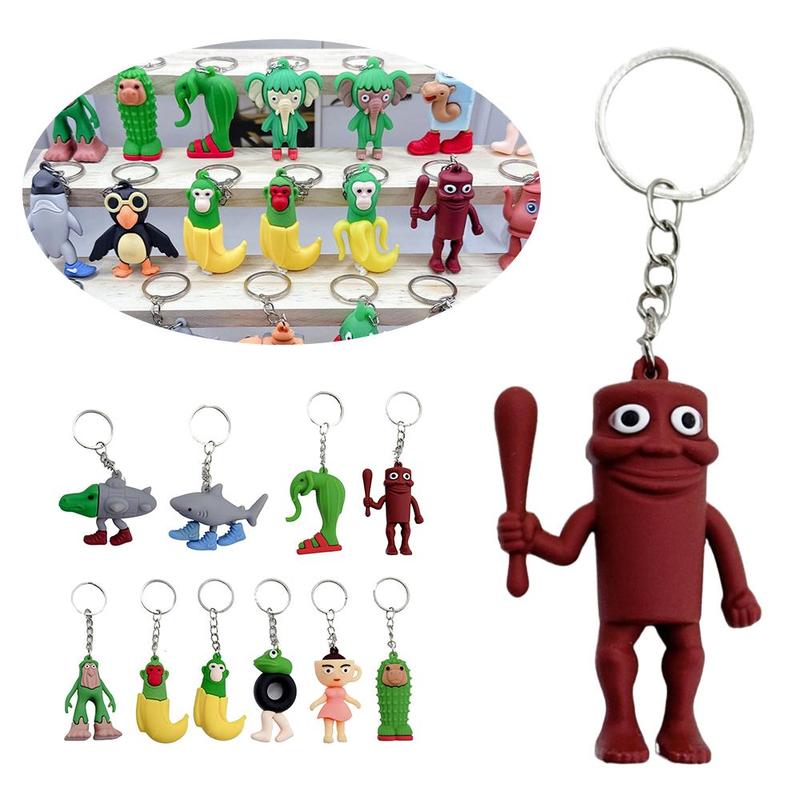 Loket Rantai Kunci Haiwan, Kartun Shanhaijing, Stickman PVC, - TikTok ...