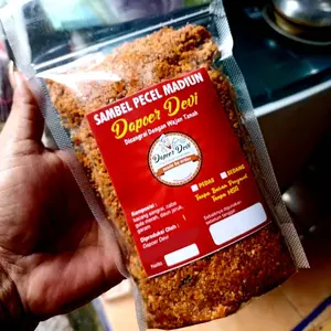 Sambel Pecel Asli Madiun Dapoer Devi 250 gram / Sambal Kacang / Sambal Pecel Khas Madiun