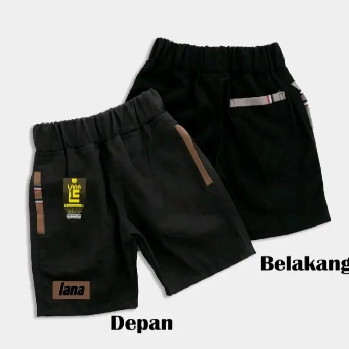 (TERBARU) PAKET HEMAT 100RB/5PCS CELANA PENDEK ANAK 1-12ATAHUN BAHAN DRILL NON STRETCH 4
