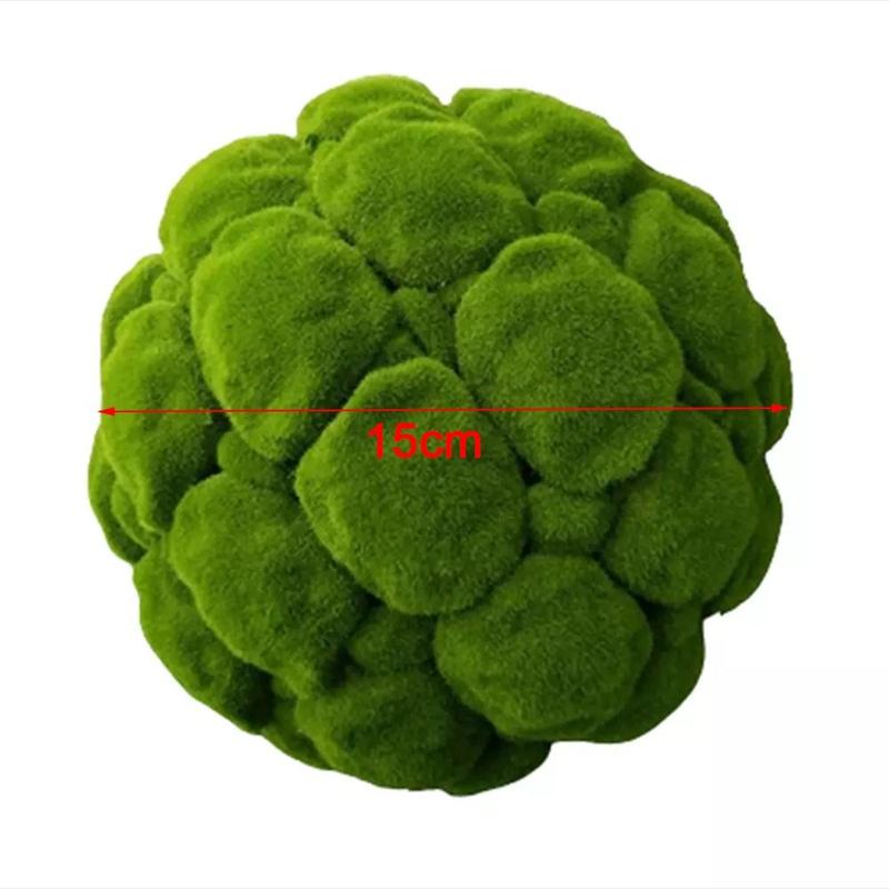 New Foam Artificial Moss Ball Fibre Simulation Moss Moss Rocks Crafts 2