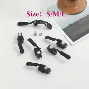 Kepala Ritsleting Universal Bisa Dilepas & Diganti, Cocok untuk Jaket, Pakaian, Tas, Dapat Dipasang Berulang Kali