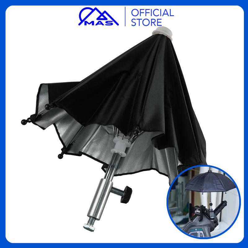 Ô Dù che nắng lắp kèm Giá Đỡ Kẹp Điện Thoại Xe Máy bộ lẻ