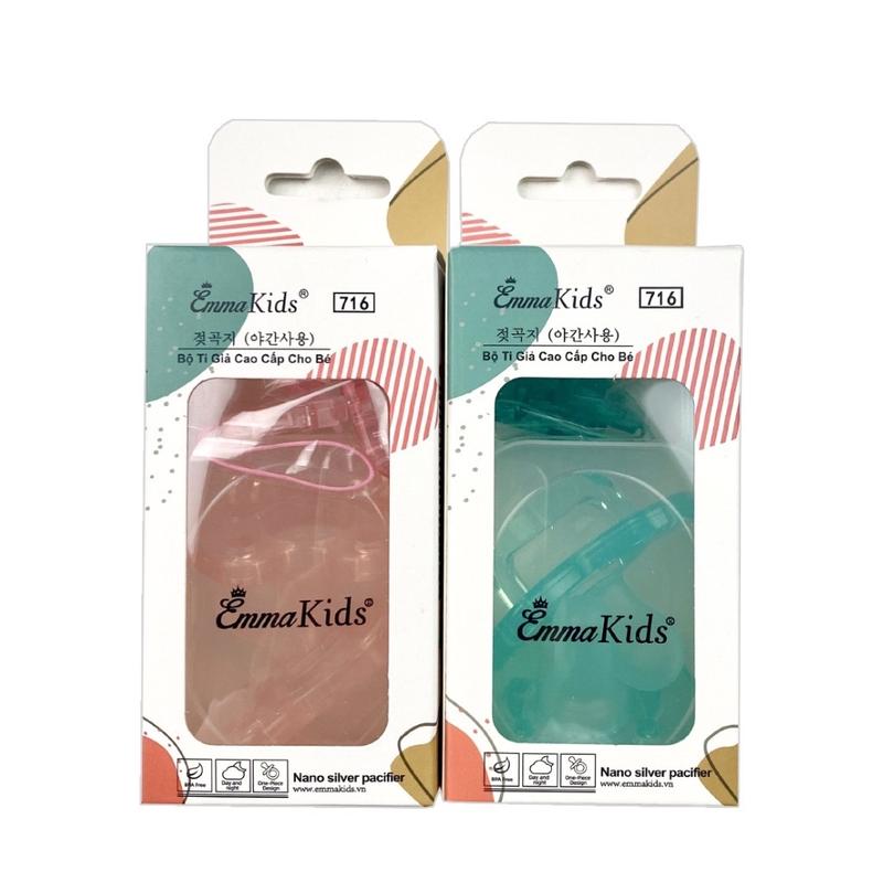 Sét 2 Ty Giả Emma Kids Ngày Và Đêm Tặng Kèm Dây Đeo 7