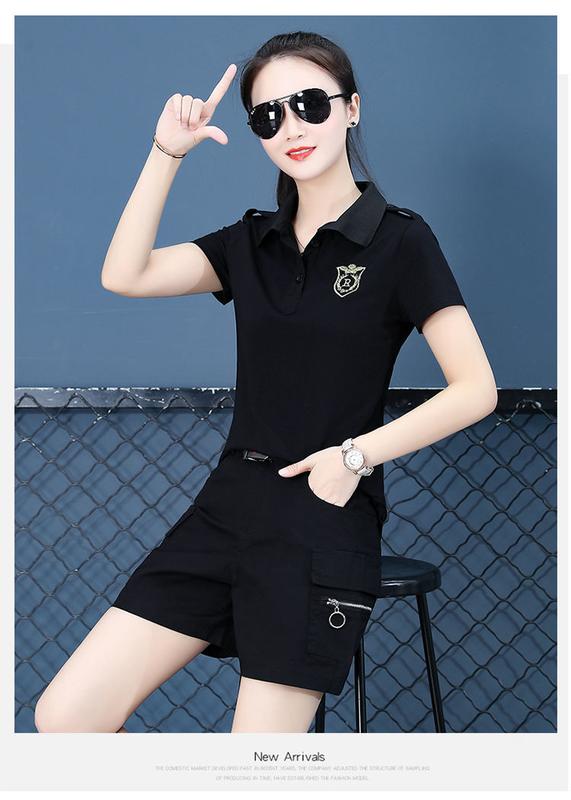 Product Introduction of Quần Soóc Rằn Ri, Dành Cho Nữ, Mỏng Mùa Hè, Trang Phục Bảo Hộ Lao Động, Bó Sát, Mặc Ngoài Trời, Cỡ Nhỏ Tay Ngắn, Thể Thao Thường Ngày 18