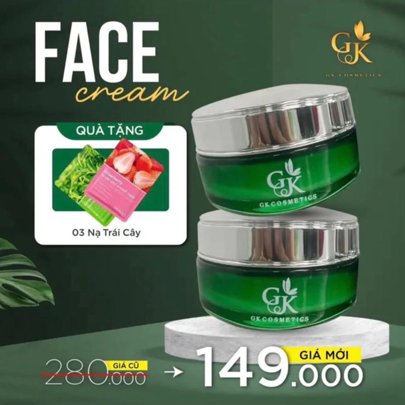 (Kèm 3 Nạ) KEM FACE GIÁNG KIỀU Dưỡng Ẩm Da Skincare Làm Đẹp Da