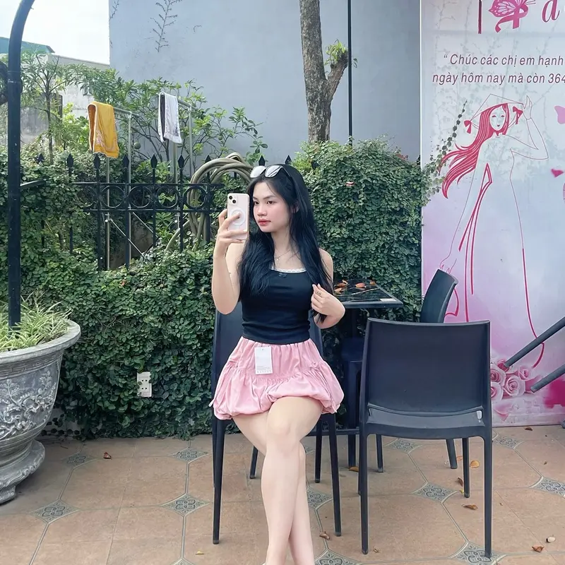 ￼Chân Váy Nơ Phồng 2 Lớp Chất Gió Mát Nhẹ Có Quần Trong Hàng Đẹp Nên Dáng Siêu xinh Nữ Women 6