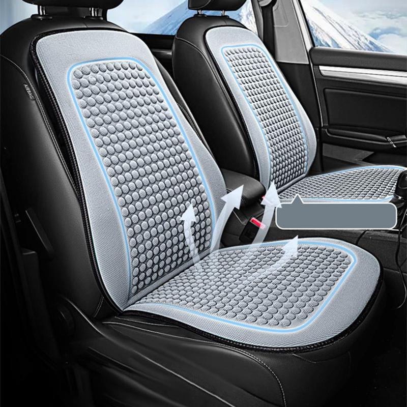 Product Introduction of Car Front Seat Cover, 2 Counts/set Breathable Non-slip Car Seat Protector, Universal Car Seat Protective Cover, Car Interior Accessories for SUV & Pickup 3