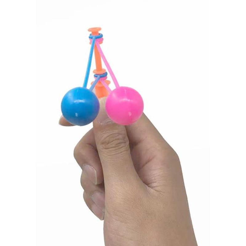 Product Introduction of 1Pcs School Toys Latto Latto Handle Hand-Cranked Double Touch Ball Plastic Classic Nostalgic Casual Toy Children's Day 20