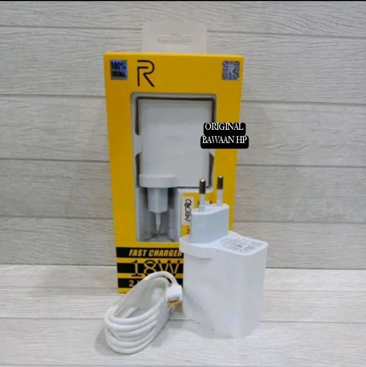GRATIS ONGKIR COD Charger Carger Relme C15 USB MICRO 18 WATT ORIGINAL Casan Rme 18W Charger Rme micro usb Adaptor