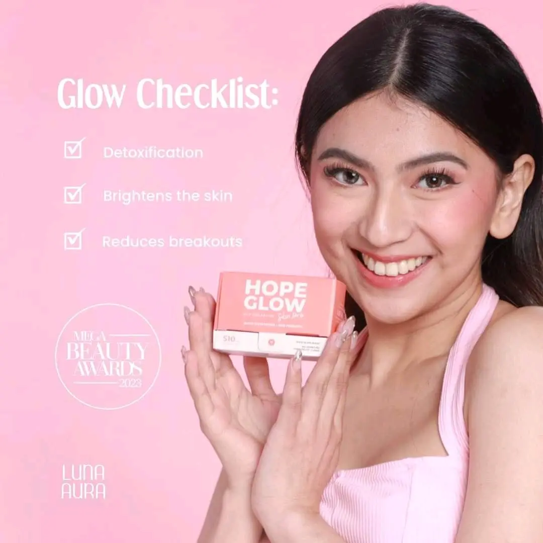 LUNA AURA Hope Glow Skinpro Glutathione for Acne-Prone 30 Capsules | Whitening Beauty Supplement and Gut Health - TikTok Shop Philippines LUNA AURA Hope Glow Skinpro Glutathione for Acne-Prone 30 Capsules | Whitening Beauty Supplement and Gut Health - TikTok Shop Philippines
