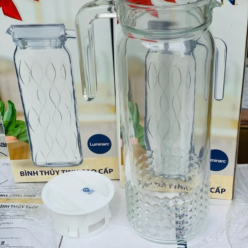 Bình nước thuỷ tinh Luminarc 1.1L 2