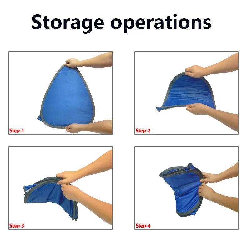 Product Introduction of Outdoor automatic quick-opening beach sunshade lazy tent sun and windproof warmth shade sun protection headrest ultralight tent 13