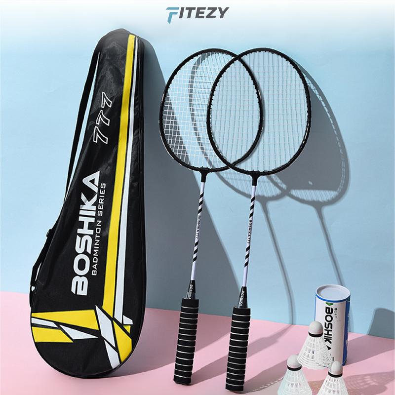  Vợt cầu lông Sport FITEZY bộ vợt cầu lông giá rẻ hợp kim nhôm tay cầm Cán Vợt xốp siêu nhẹ cho người mới học sinh Nam 