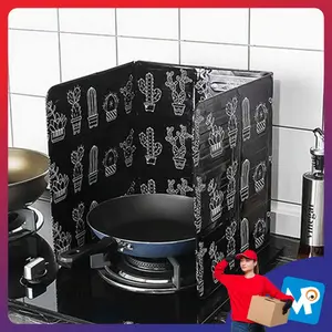 AWOO Pelindung Anti Cipratan Minyak Oil Splash Guard Aluminium Foil - A01 Dinding Kompor