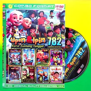 KASET FILM KARTUN DVD ANAK KOLEKSI UPIN & IPIN VOLUME 782 KERIS SI AMANG TUNGGAL.