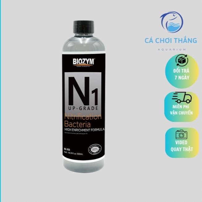 Vi Sinh Biozym N1 đậm đặc, cao cấp- Xử lý chất thải của cá và làm trong nước bể cá siêu tốc, hiệu quả, độ ổn định cao