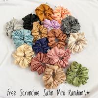 Gambar (Free Scrunchie Satin) Dazscarf Paris Premium Square - Broken White dari Dazscarf Kota Mojokerto 2 Tokopedia