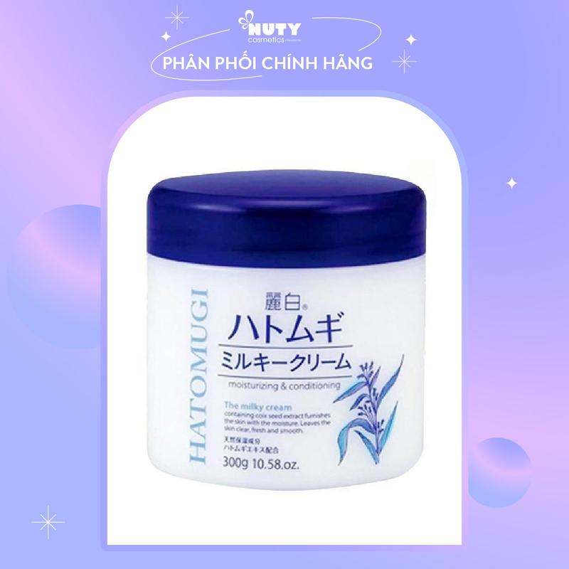 Kem Dưỡng Giúp Cấp Ẩm và Dưỡng Sáng Da Hatomugi Moisturizing & Conditioning The…