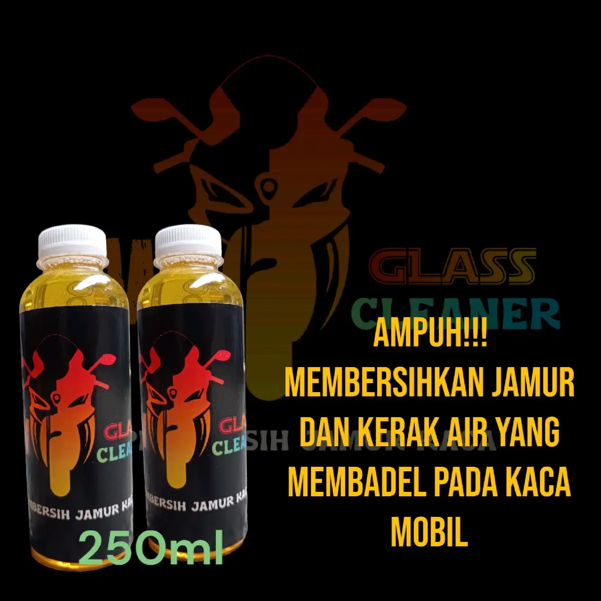Glass cleaner Pembersih Jamur Kaca Mobil 250ml Car